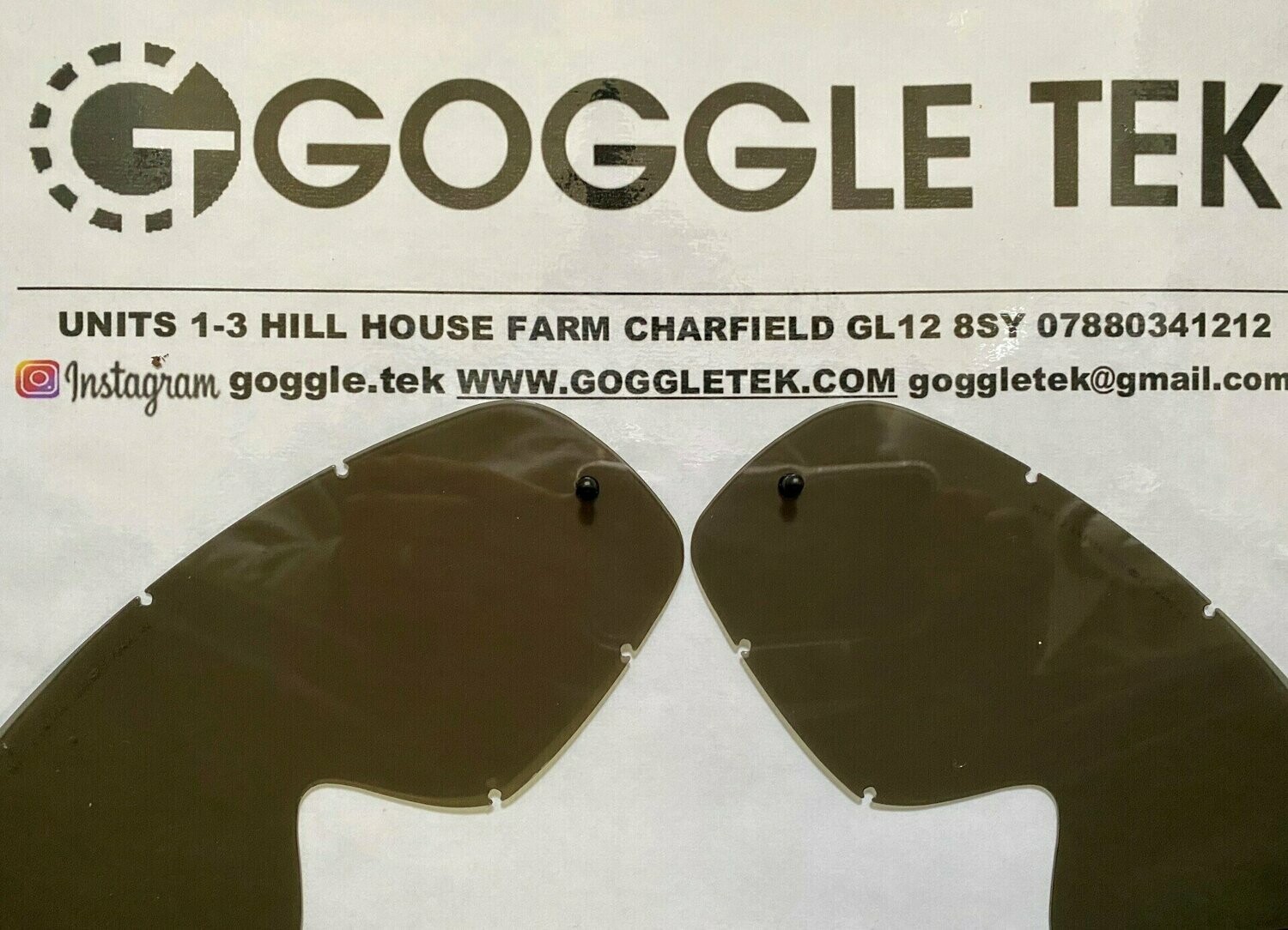 Genuine Oakely OFrame smoked lenses x 2