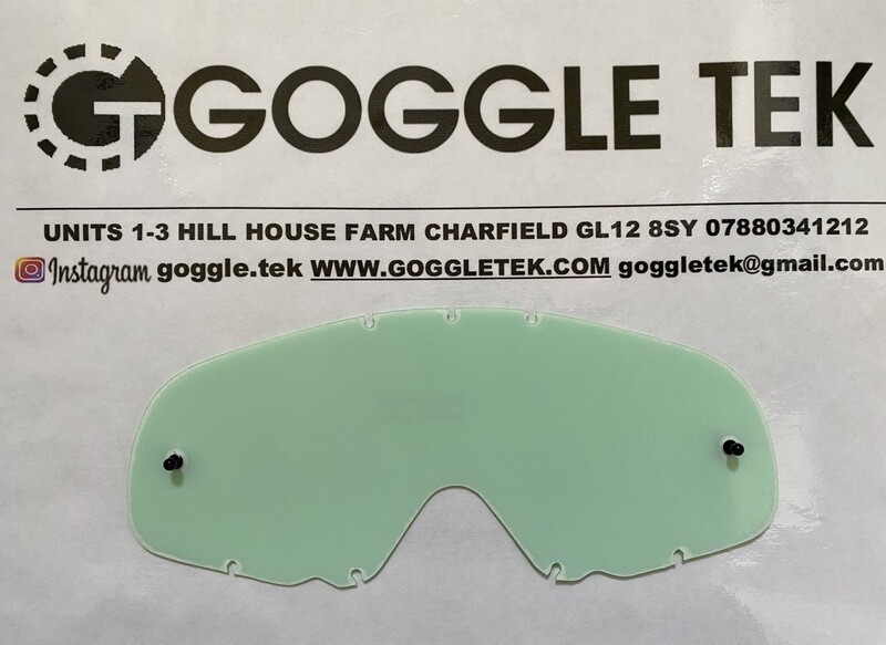 Clear anti-fog 36mm tear off lens to fit Oakley Crowbar
