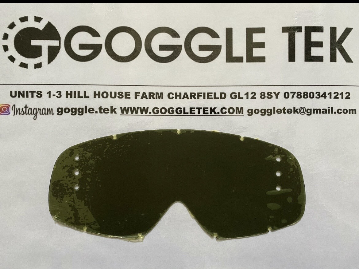 Smoke anti-fog 36mm roll-off lens to fit Oakley OFrame classic
