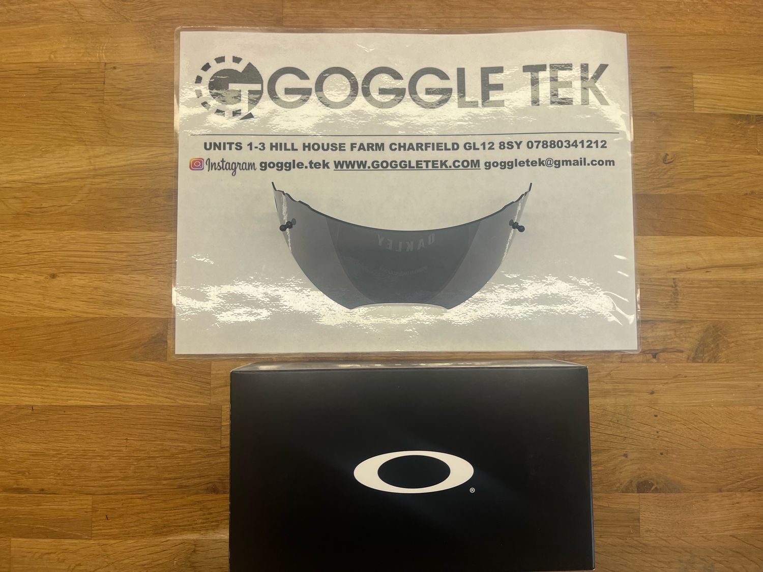 Genuine Oakley Airbrake Dark Grey lens