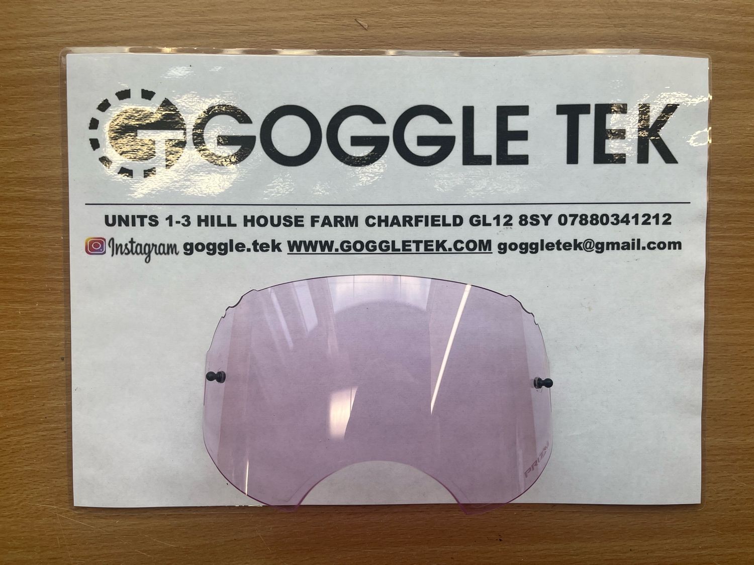Ex GP Genuine Oakley Airbrake Prizm Low Light Lens (used once)