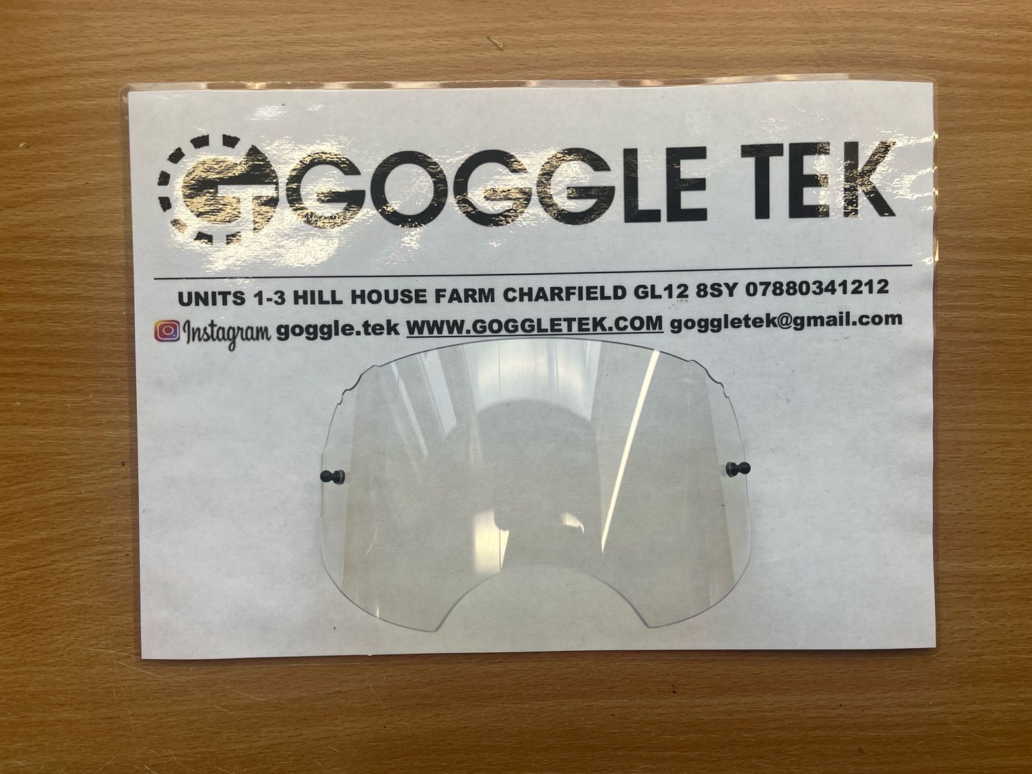 Ex GP Genuine Oakley Airbrake Clear Lens (used once)