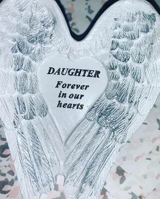 Daughter Memorial Wings