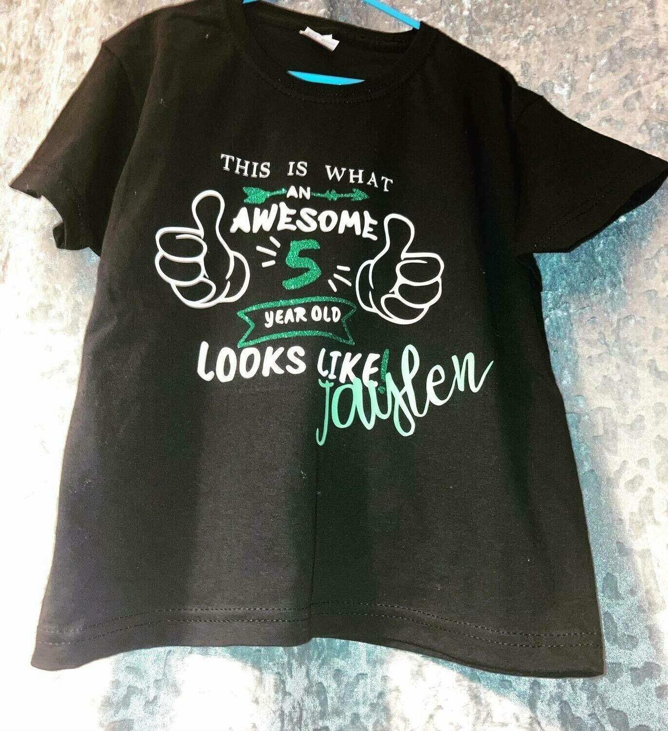 Personalised Birthday T-Shirt