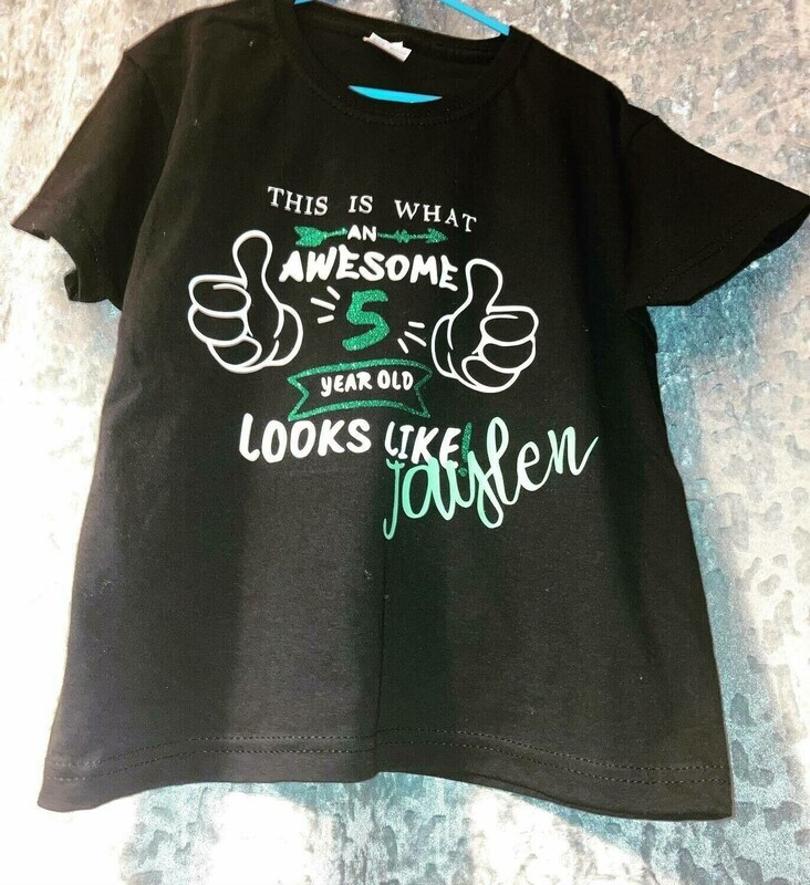 Personalised Birthday T-Shirt