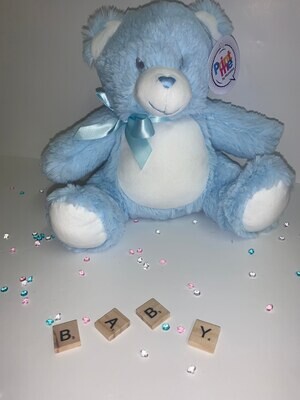 Blue Bear: Personalised Soft Teddy