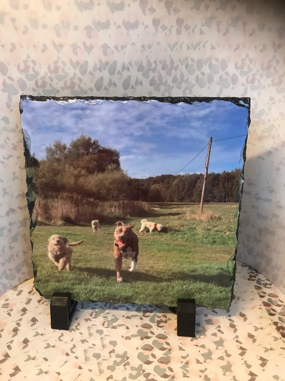 Large Square Photo Slate