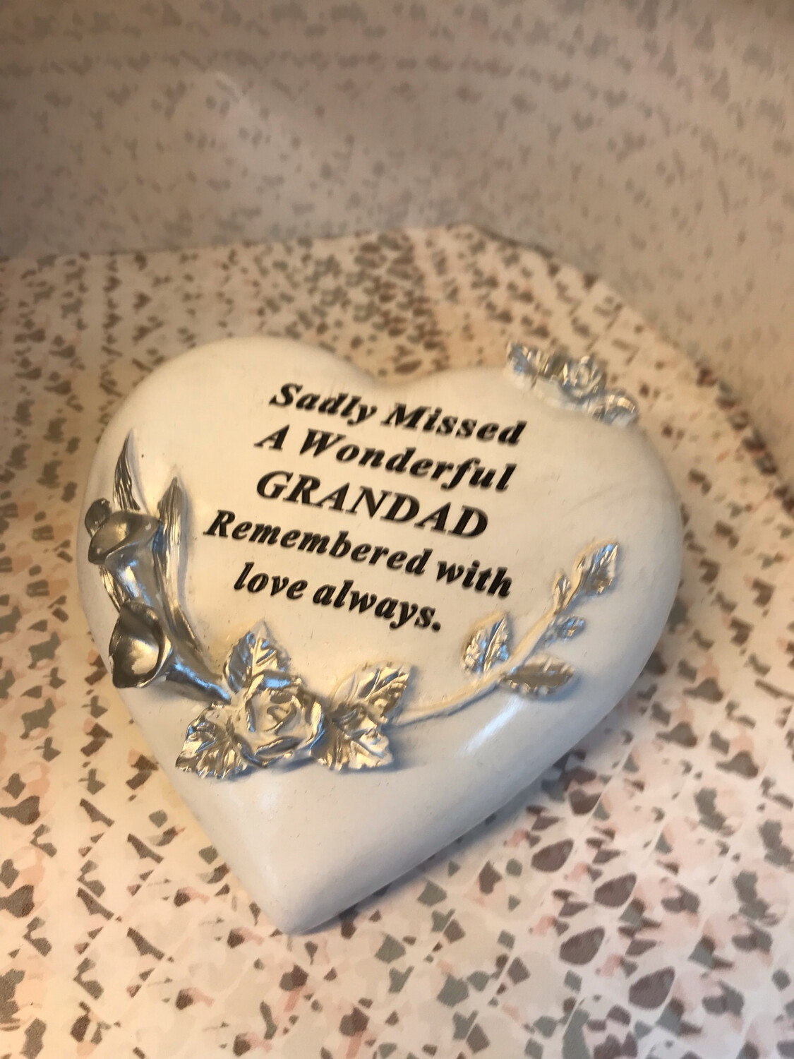 Grandad Memorial Heart