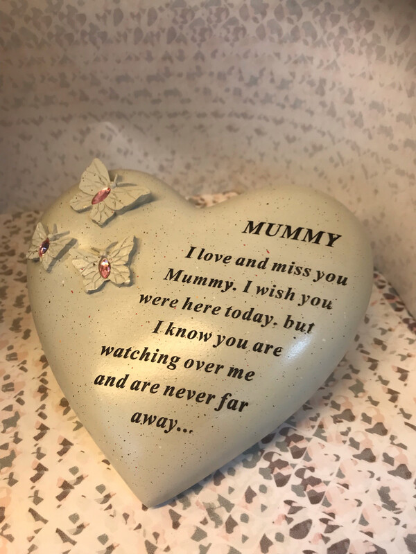 Memorial Heart Butterfly (Mummy)