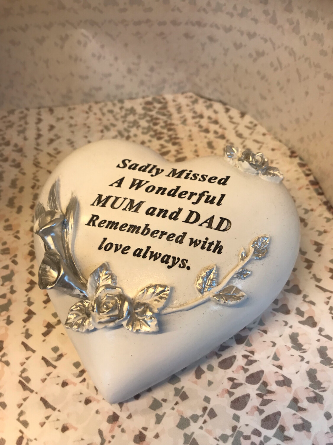 Memorial Heart (Mum and Dad)