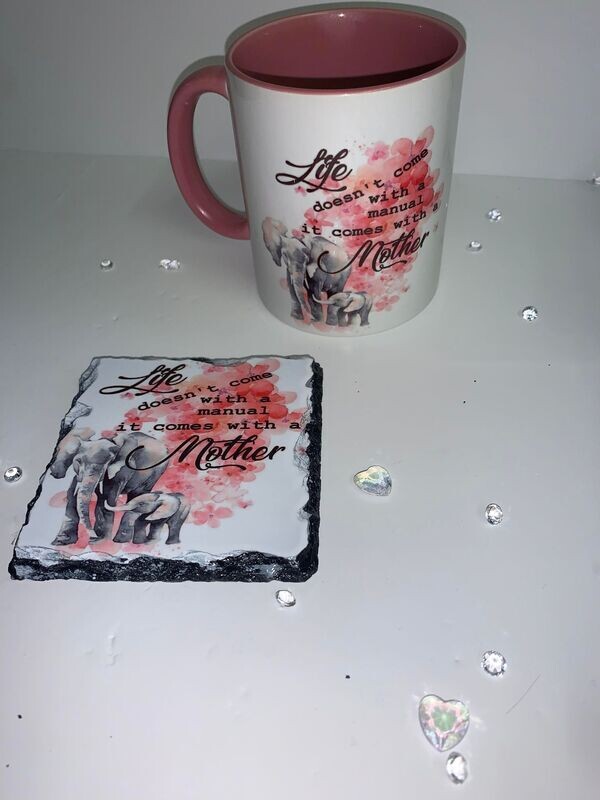 Mug and Slate Set