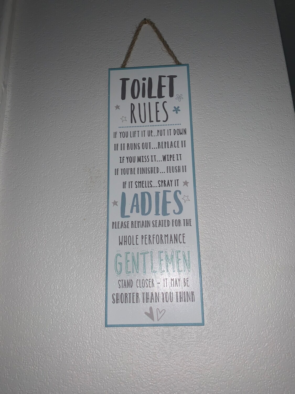 Toilet Rules