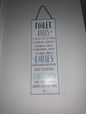 Toilet Rules