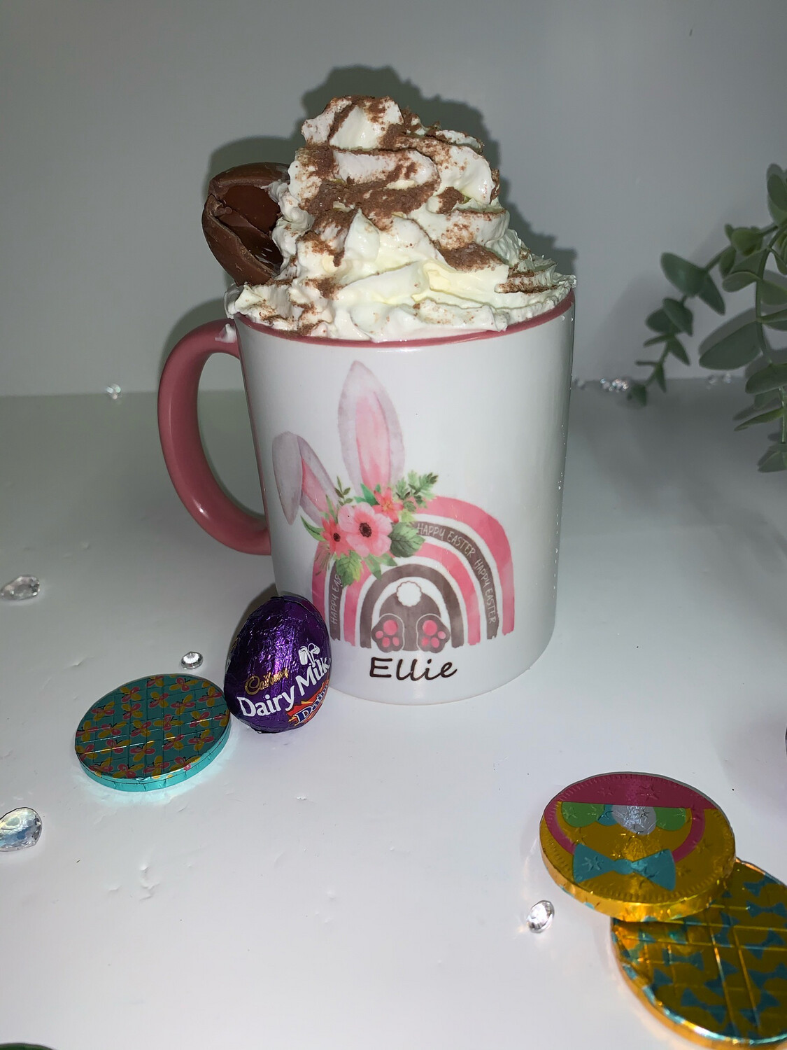 Easter Bunny Mug: Add Name