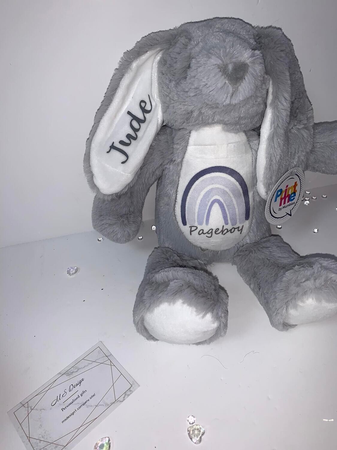 Wedding Keepsake: Personalised Soft Teddy
