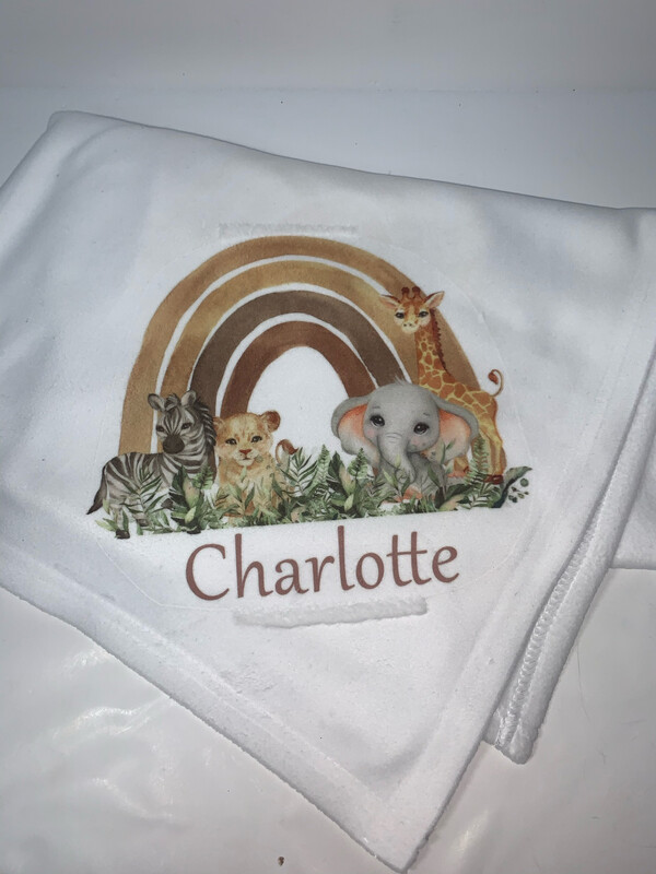 Safari Baby Blanket