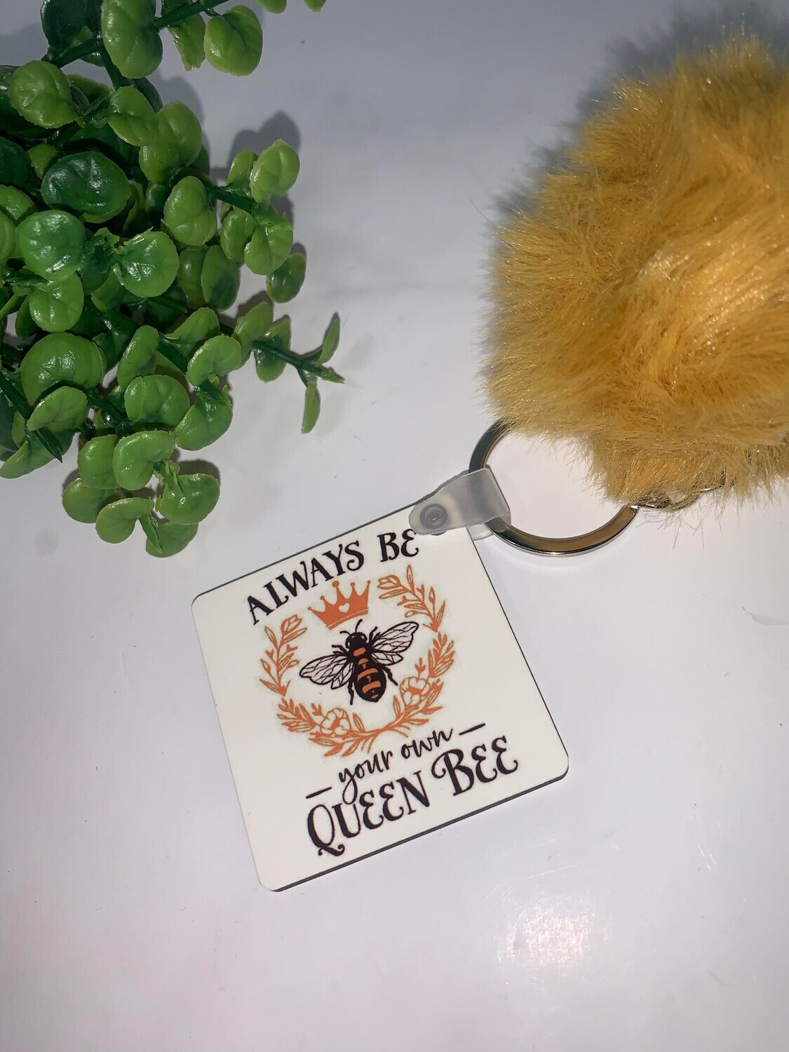 Queen Bee Keyring