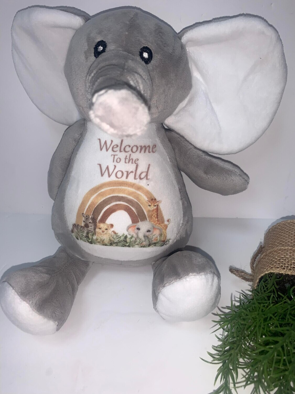 Safari Bear: Personalised Soft Teddy