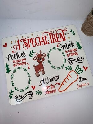 Wooden Santa Board