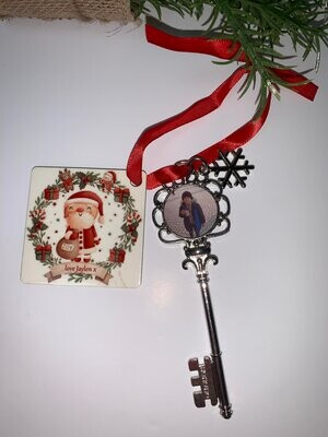Santa Photo Magic Key &amp; Board Set