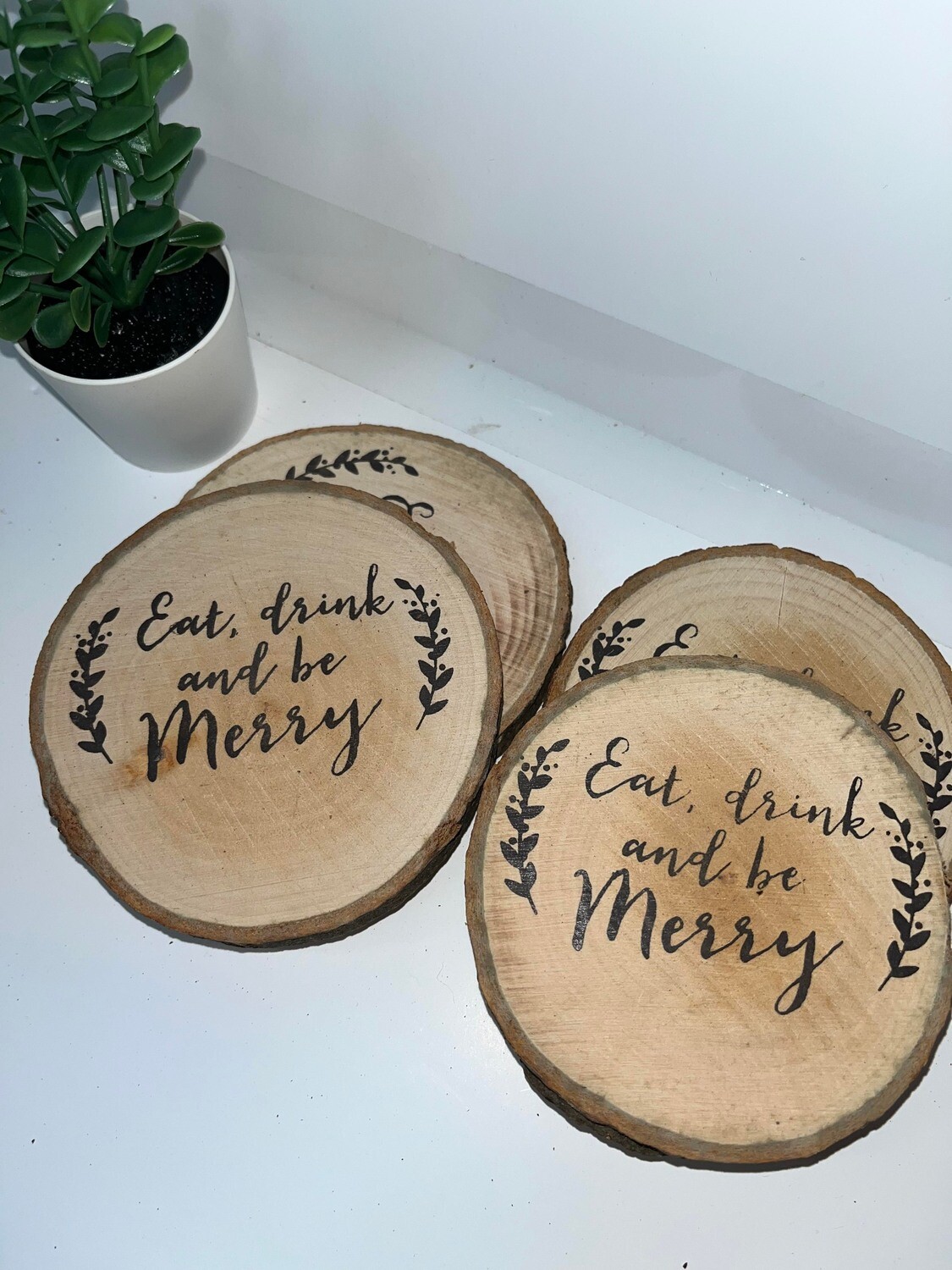 Eat, Drink and be Merry Coasters