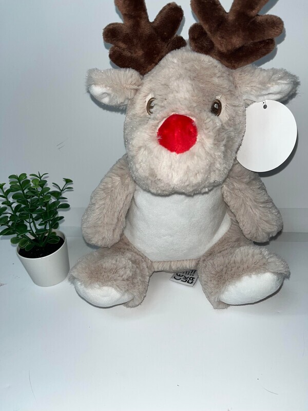 Reindeer: Personalised Soft Teddy