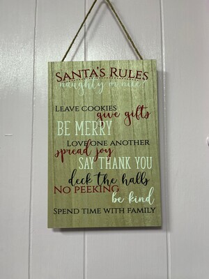 Santa Rules
