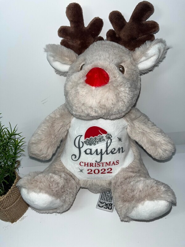 2025 Christmas Name Bear: Personalised Soft Teddy