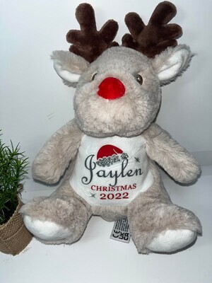 2025 Christmas Name Bear: Personalised Soft Teddy