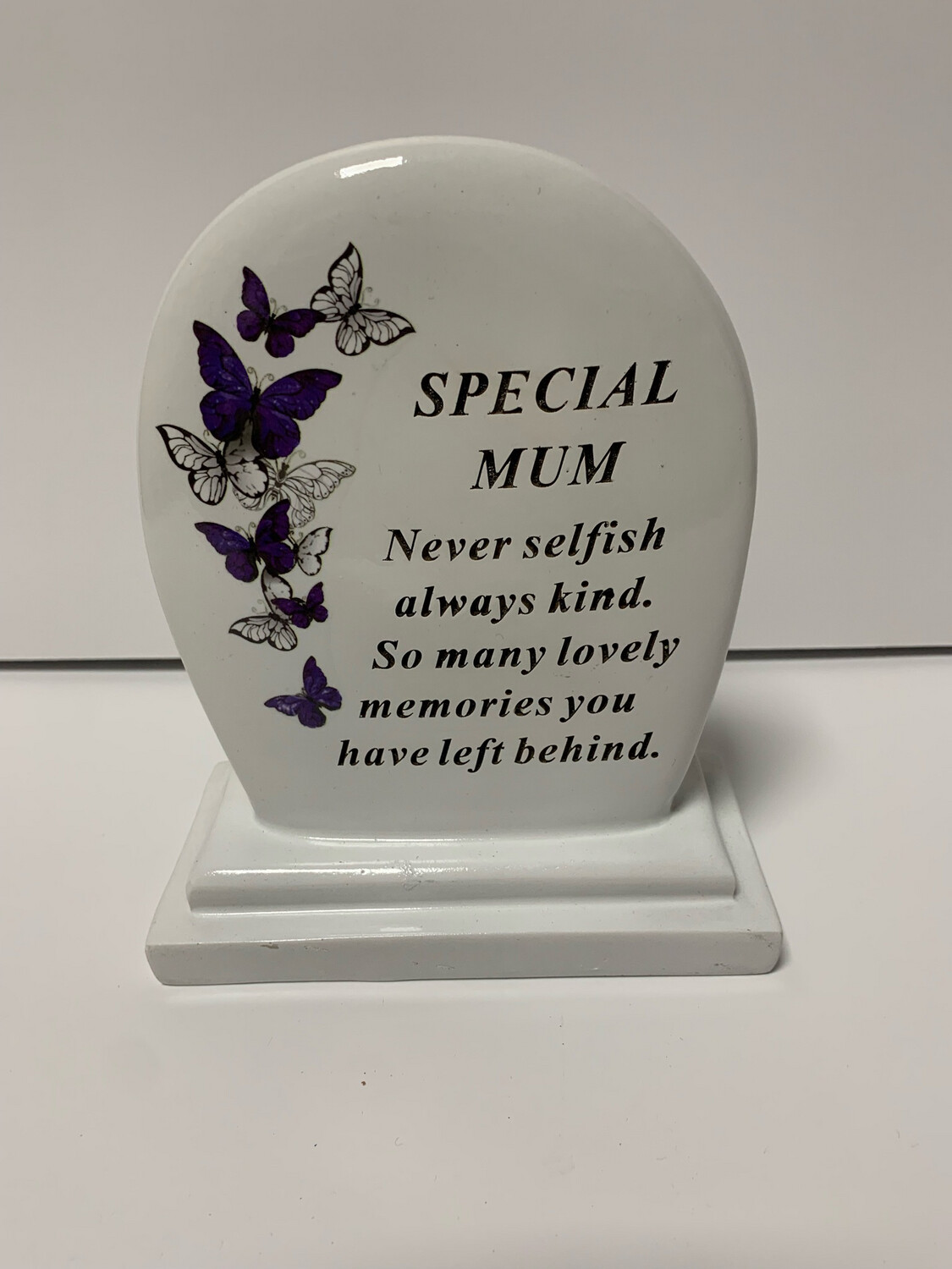 Memorial Butterfly Plaque (Special Mum)