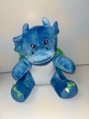 Blue Dragon: Personalised Soft Teddy