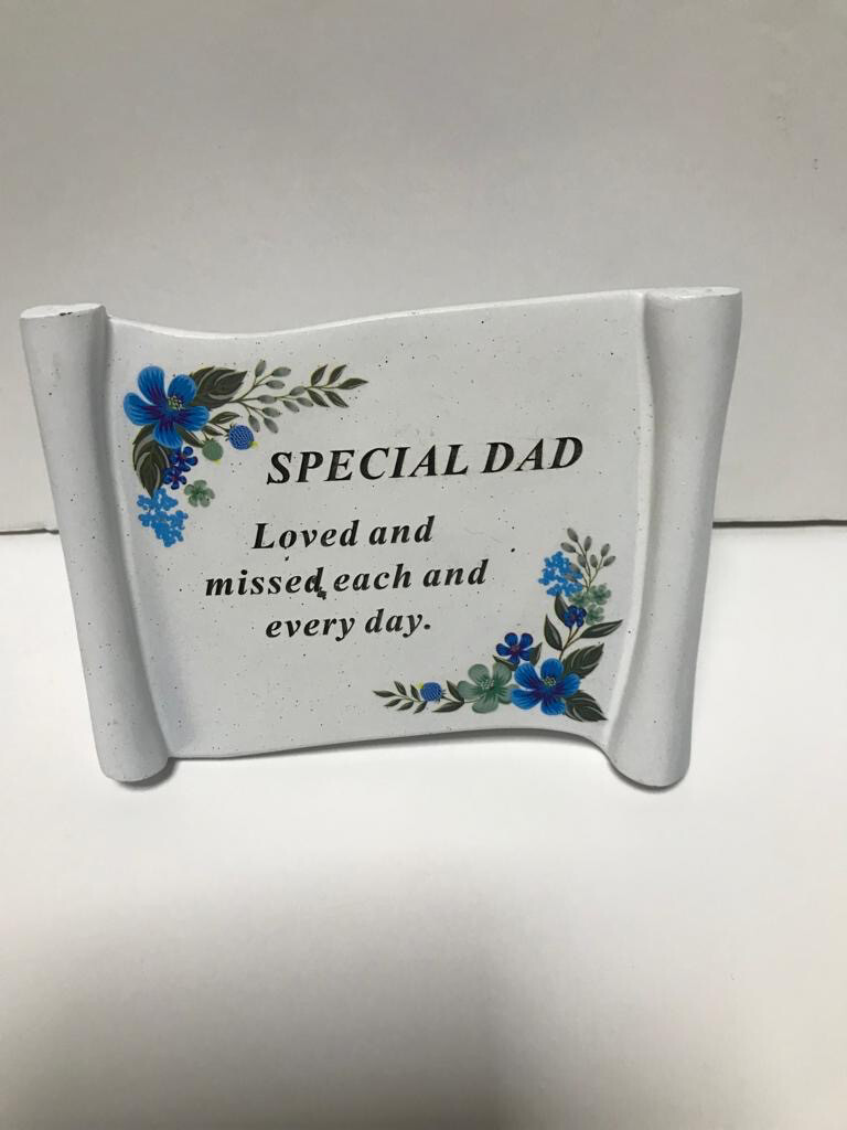 Memorial Scroll (Special Dad)