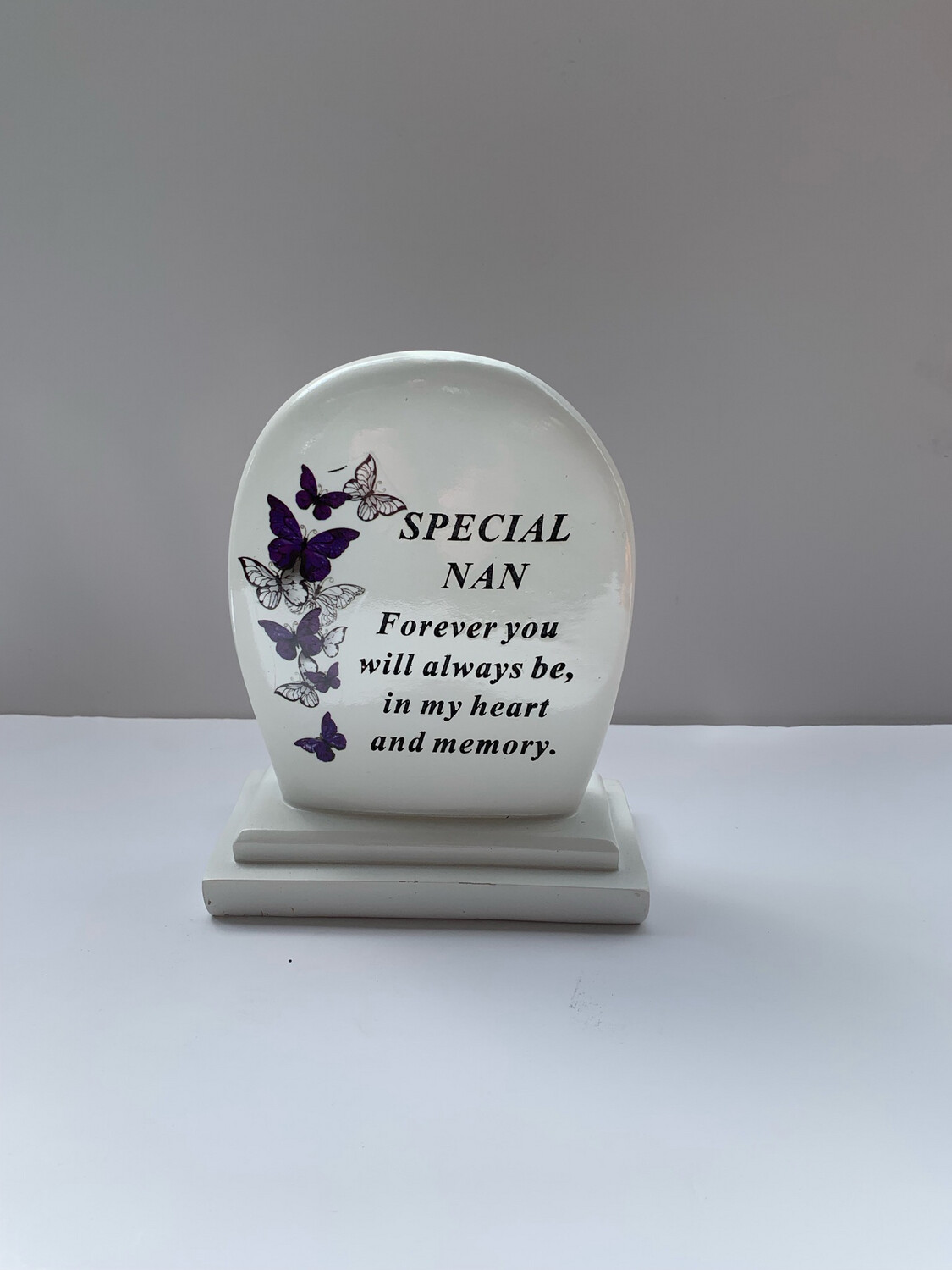 Memorial Butterfly Plaque (Special Nan)