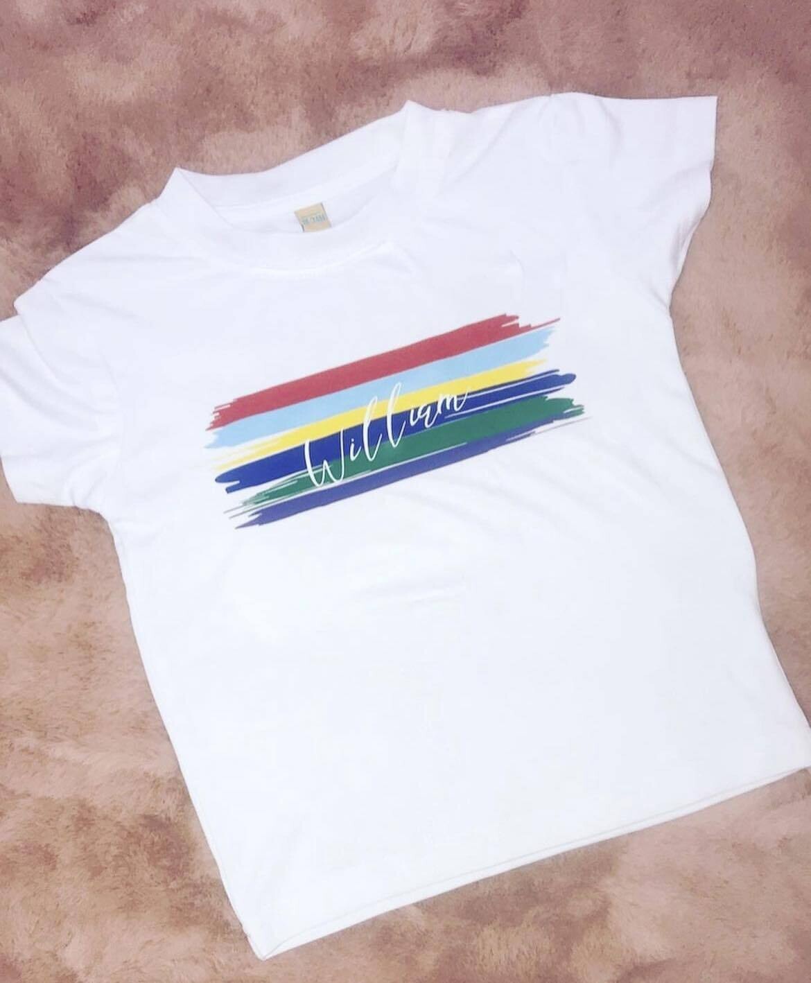 Rainbow Smudge T-shirt