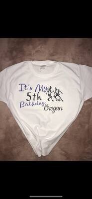 It&#39;s my Birthday Football T-Shirt
