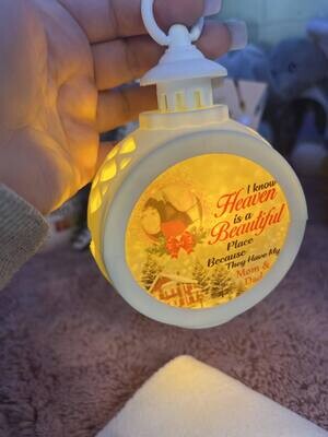 Memorial Photo Lantern