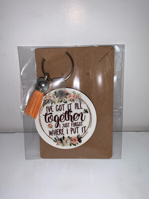 Funny Quote Keyring