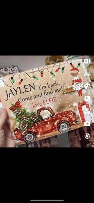 Elf is back jigsaw (80 pieces) &amp; bag