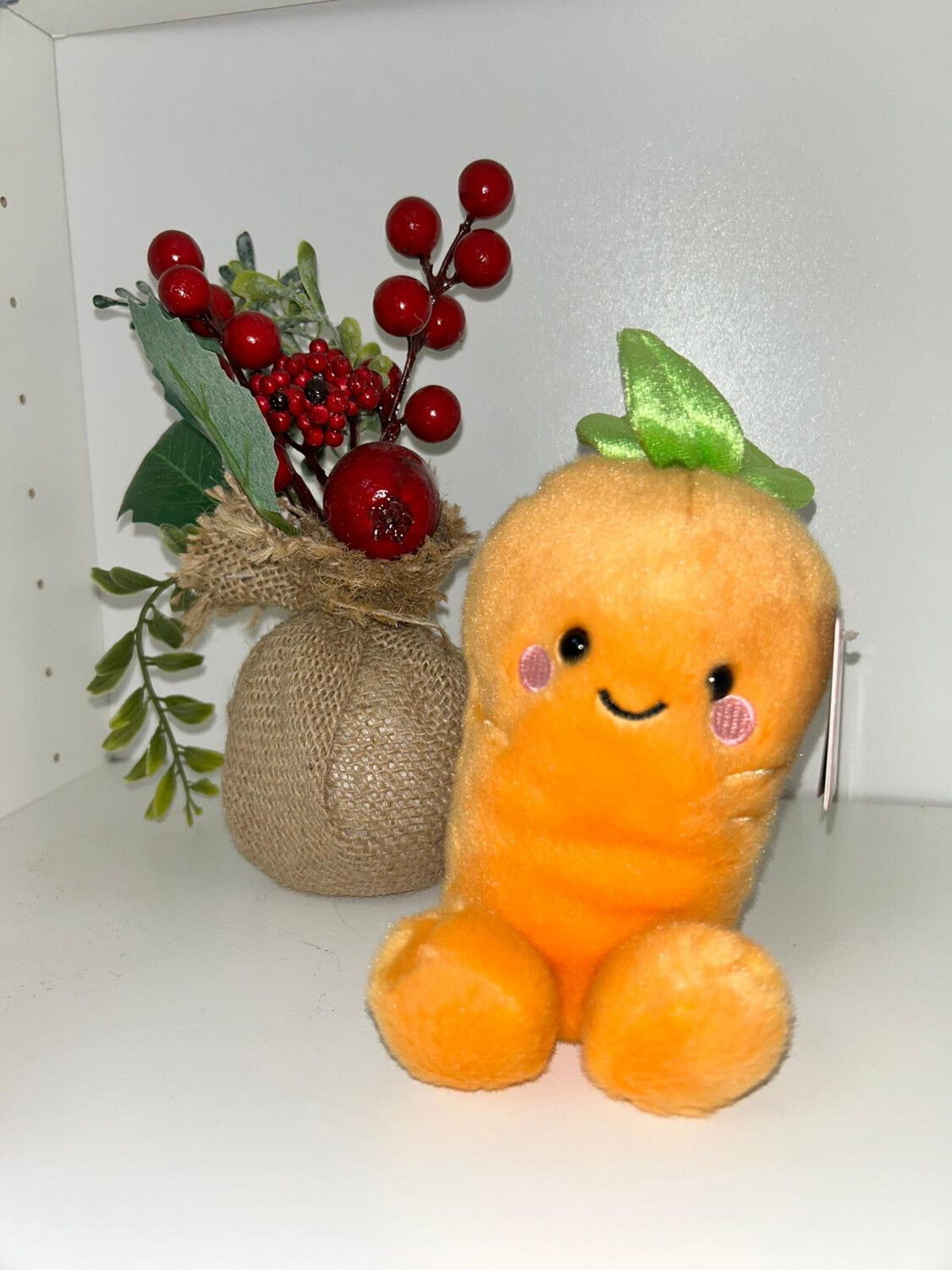 Cheerful Carrot: Palm Pals Soft Toy