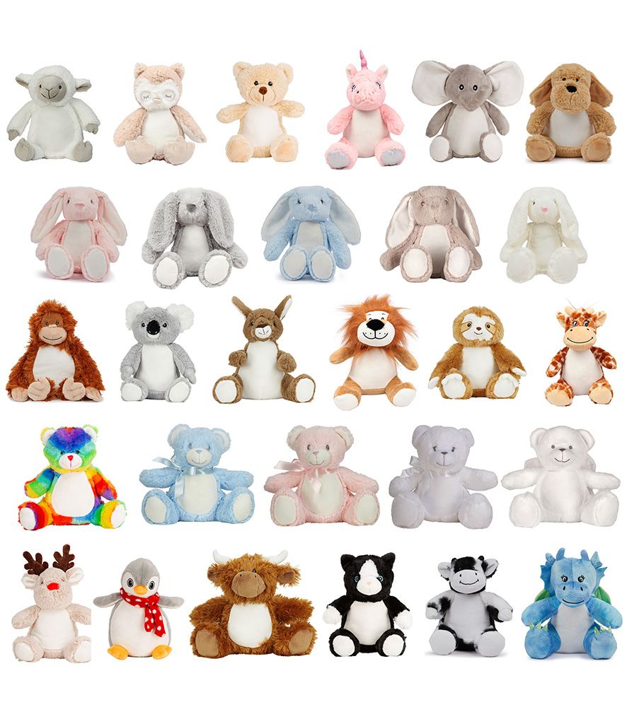 Personalised Soft Teddy: Add any Name