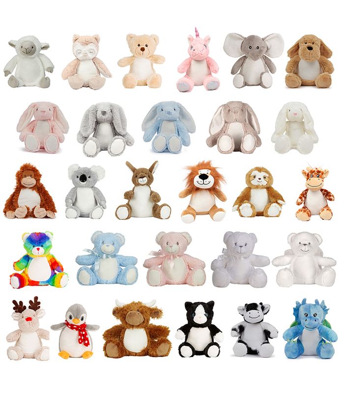 Personalised Soft Teddy: Add any Name