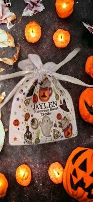 Halloween sweet treats bag