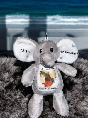 Memorial Ellie Bear Keyring