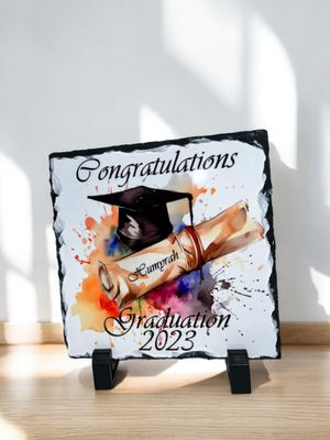 Medium Square Slate ,Graduation Design