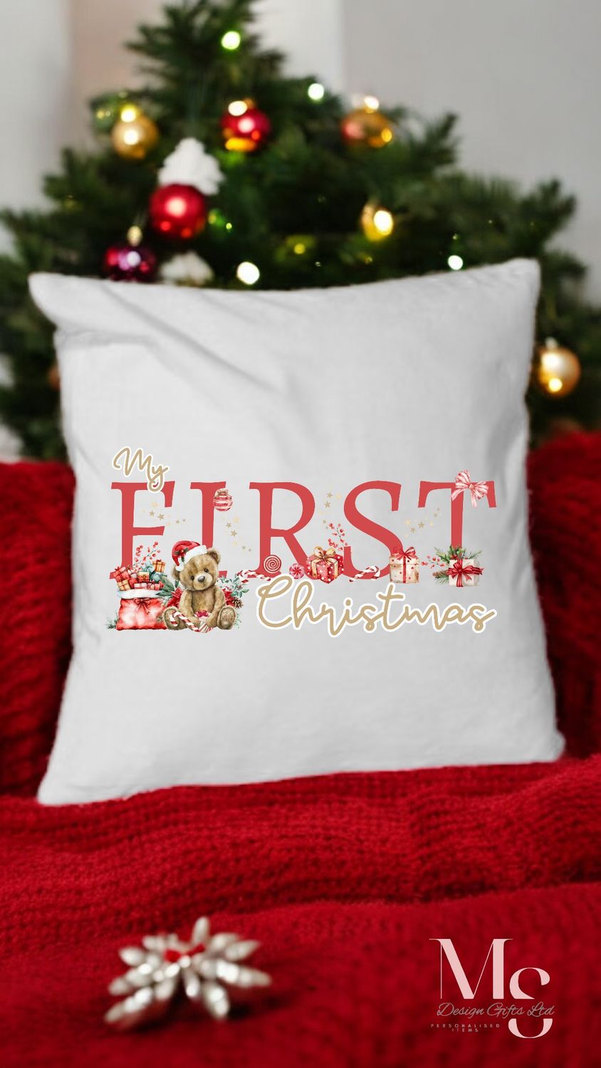My first christmas cushion