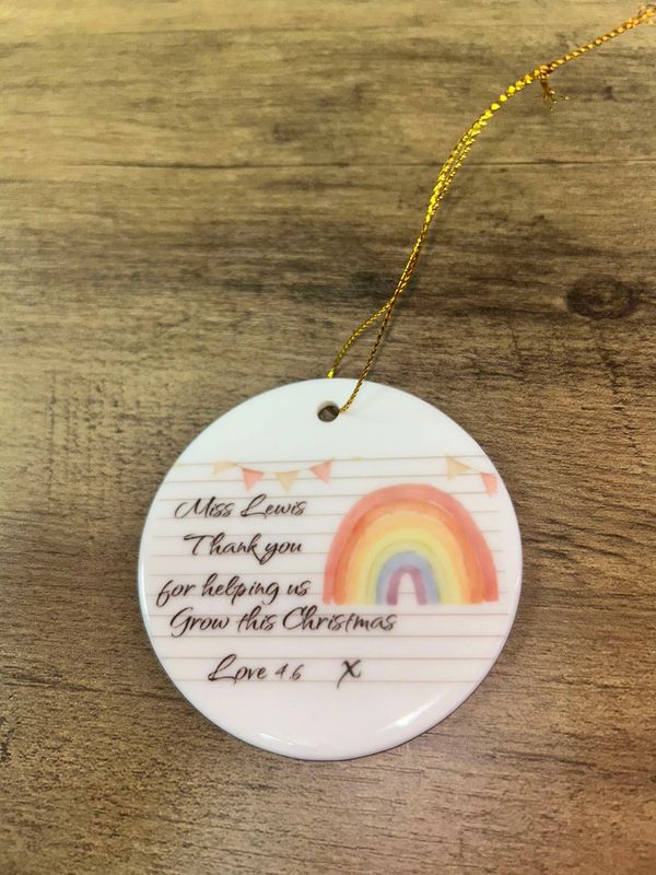 Teacher Bauble
