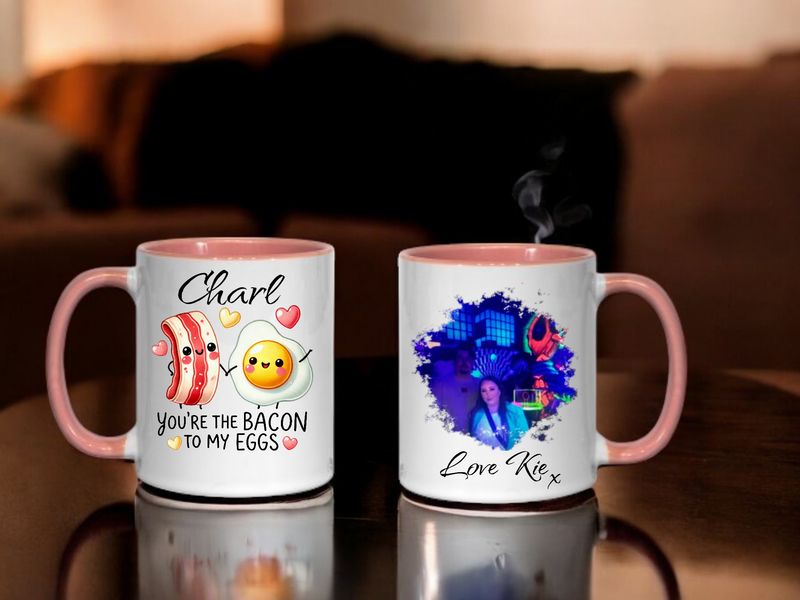Photo Mug with Quote Design