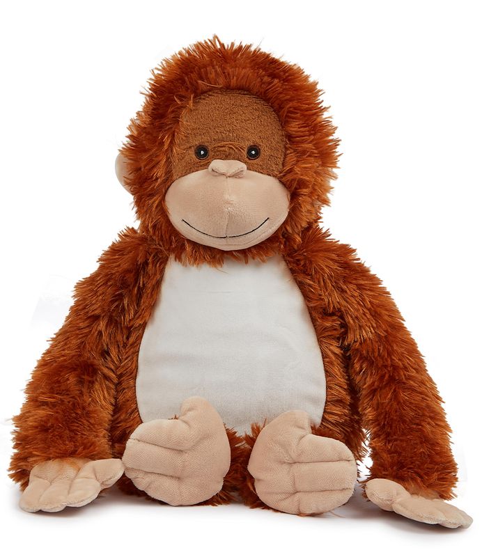 Large Orangutan Bear: Personalised Soft Teddy