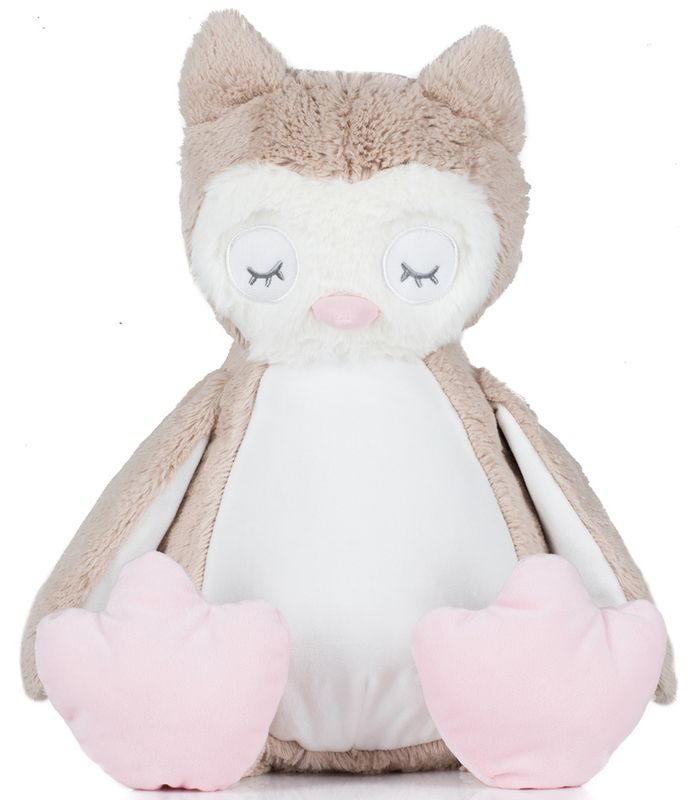 Large Owl  Bear: Personalised Soft Teddy