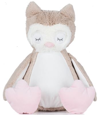 Large Owl  Bear: Personalised Soft Teddy